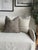 The Moroccan stripe pillow Size 20" x 20" Composition : 70% Linen, 30% Wool. Washed finish. Iron whilst linen is still...