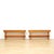 Arts & Crafts Pair of Vintage Solid Pine Craftsman Benches For Sale - Image 3 of 9