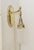 Gold Antique Art Nouveau Wall Lamp, 1890s For Sale - Image 8 of 11