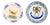 Vintage Portuguese Earthenware Plates, Set of 2 For Sale