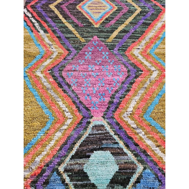Vintage Afghan Tribal Rug, 2010s For Sale - Image 6 of 12