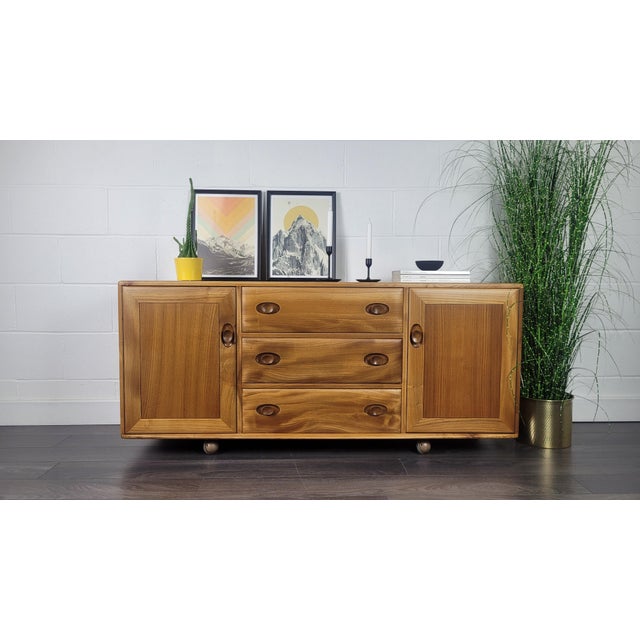 Low Sideboard by Lucian Ercolani for Ercol, 1970s For Sale - Image 12 of 12