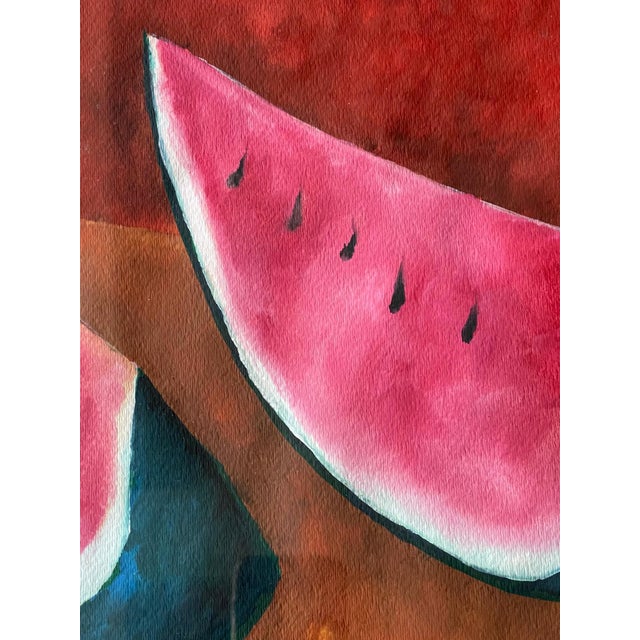 Framed Mexican Watercolor on Paper Attributed to Rufino Tamayo For Sale - Image 12 of 13