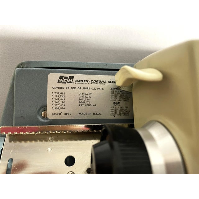 Smith-Corona Classic 12 Portable Typewriter For Sale - Image 12 of 13