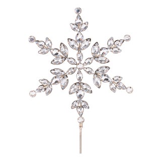 Jeweled Snowflake Stem (Set of 4) For Sale