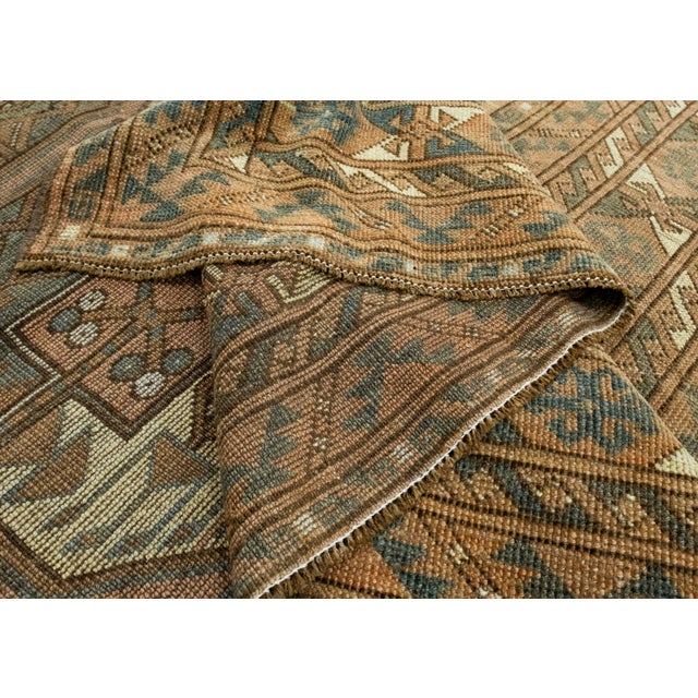 Turkish Vintage Rug 7'5" x 10'2" #17083 For Sale In Houston - Image 6 of 8