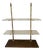 Countertop Display Case in Glass, Brass and Wood from Siegel Paris, 1920s For Sale