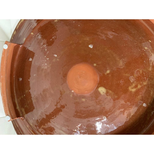 Ceramic Mid 20th Century "La Mujer de Juan" Glazed Pottery Charger For Sale - Image 7 of 8