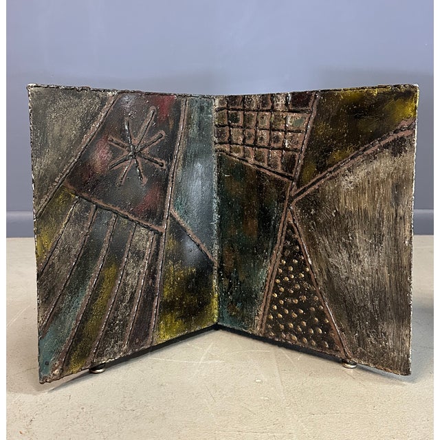 1967 Signed Pair of Paul Evans Exceedingly Rare Side Tables or Coffee Table For Sale In Philadelphia - Image 6 of 17