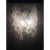Contemporary Transparent and White Fiamma Murano Glass Wall Sconces by Simoeng, Set of 2 For Sale - Image 3 of 9