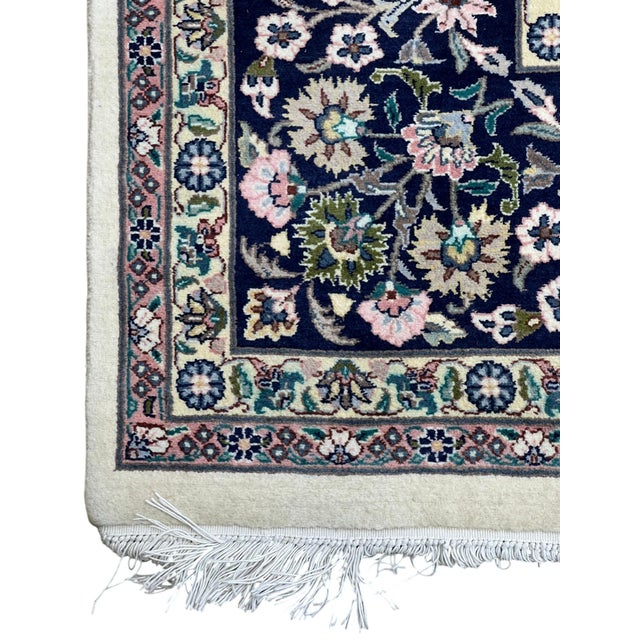 Persian Tabriz Square Wool Rug 8’ X 8’ For Sale - Image 4 of 6