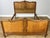 Vintage Louis XVI French Oak Double Bed Frame with Carved Headboard For Sale - Image 12 of 12