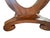 Chestnut Lexington Regency Style Console Table With Lyre Base in Cherry For Sale - Image 8 of 12