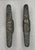Vintage Oxidized Cast Iron Nautical Architectural Salvage Boat Dock Cleat Drawer Pull Hardware, Set of 2 For Sale - Image 4 of 11