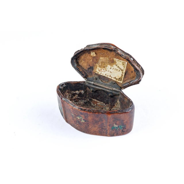 Mid 19th Century Antique English Burl Covered Box For Sale - Image 4 of 7