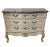 Taupe French Louis XV Style Marble Top Painted Commode For Sale - Image 8 of 8