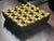 2000 - 2009 Black and Gold Sculptural Cigar Ashtray with Brass-Tone Finish For Sale - Image 5 of 13