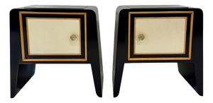 Italian Art Deco Nightstands by Paolo Buffa, 1940s, Set of 2