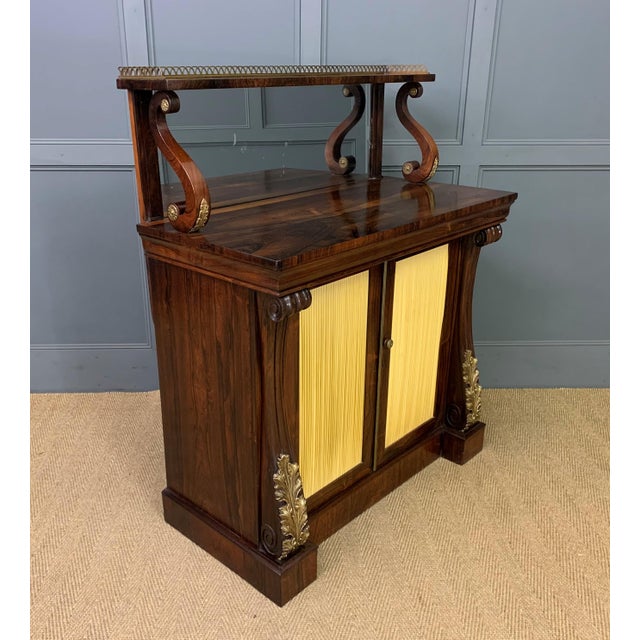 Antique Regency Rosewood Chiffonier, 1820 For Sale - Image 18 of 18
