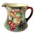 Late 19th Century Large Limoges Porcelain Water Pitcher Hand Painted With Grapes For Sale