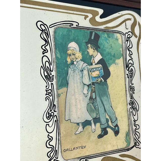 Vintage Victorian Style Advertisement for Sunlight Soap, 1960s For Sale - Image 15 of 16