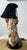 Textile Mid 20th Century Traditional Japanese Ichimatsu Ningyo Doll Standing Ornate Floral Kimono 18.5”h For Sale - Image 7 of 12