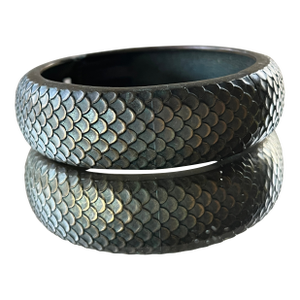 1990s Metal Y2k Snake Bangle Bracelet