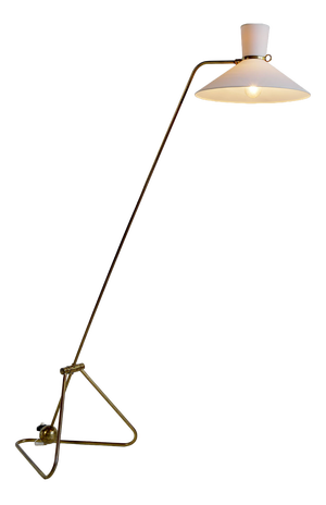 Model 56 Pendulum Floor Lamp by Robert Mathieu, France, 1952