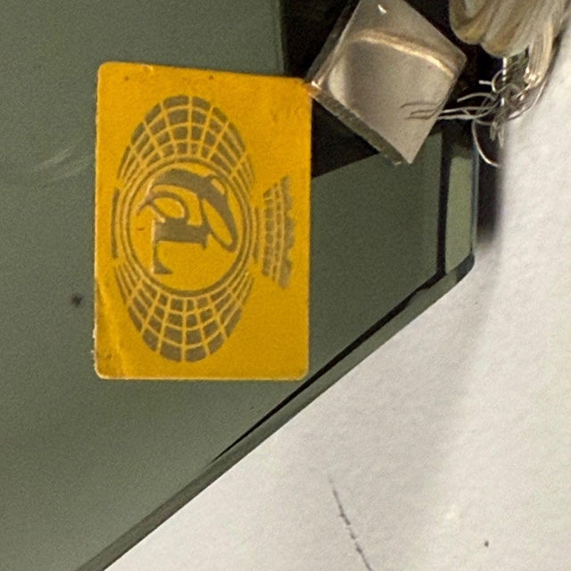 Fontana Arte Attr., Italian Mid-Century Modern, Wall Sconces, Chrome, Glass For Sale - Image 10 of 10