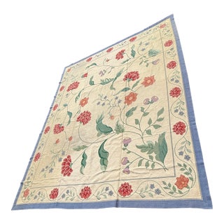 11ft 8in × 13ft 11in Starck Portuguese Petit-Point Area Rug For Sale