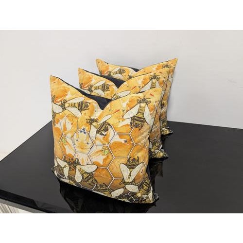 Cushions from Timorous Beasties, Set of 3 For Sale - Image 13 of 13