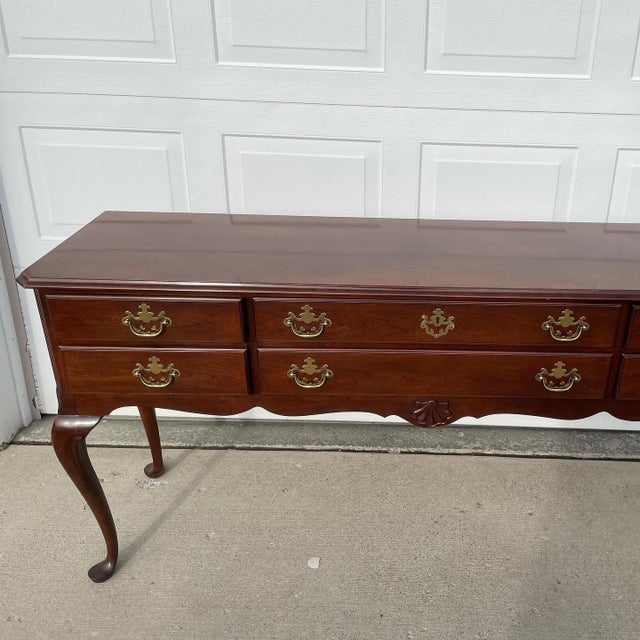 Drexel MidCentury Modern Cherry Sideboard Chairish