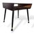 Wood Vintage Atomic Teak Bedside Table, 1960s For Sale - Image 7 of 9