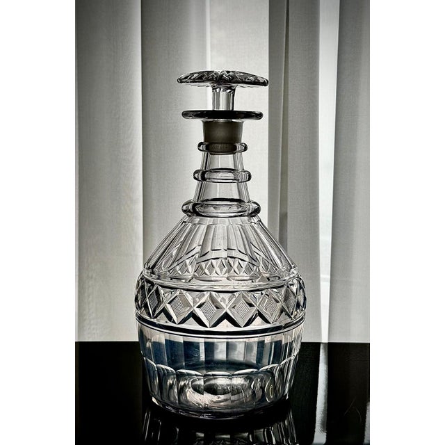 Antique Georgian Cut Glass Decanter, 1810s For Sale - Image 18 of 18