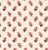 Pair of 16" x 24" Linen cushions with the pattern "Corail" designed by Antoinette Poisson with Ruth Ribeaucourt. Duck...