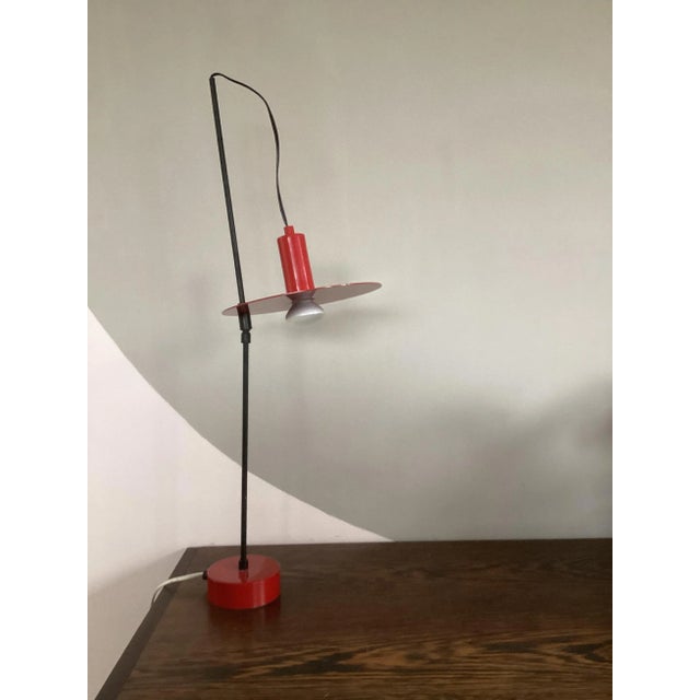 Dutch Postmodern Table Lamp, 1980s, in Very Good conditions. Designed 1980 to 1989 European Plug (up to 250V).The wiring...