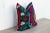 Textile Taara Vintage Suzani Square Pillow For Sale - Image 7 of 9