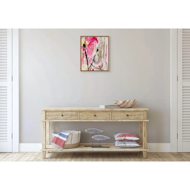 Mixed Media on Canvas Edition: Unique. Unframed. Ludovic Dervillez is a French abstract painter. His work explores the...