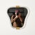 Mirror in Blown Murano Glass and Brass from Barovier, Italy, 1940s For Sale - Image 4 of 13