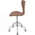 Model 3117 Office Chair in Cognac Leather by Arne Jacobsen, 1984 For Sale - Image 10 of 13