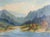 Vintage Impressionist Mountain River Landscape Painting For Sale - Image 4 of 4