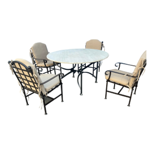 Kreiss Capri Patio Table and 4 Chairs