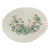 Vintage 3d Raised Geranium Botanical Ceramic Wall Platter For Sale - Image 4 of 12