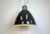 Large Industrial Dark Grey Enamel Factory Lamp from Elektrosvit, 1960s For Sale - Image 16 of 18