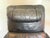 Set of Mid-Century Lounge Chair and Ottoman in Black Leather and Chrome, 1960s, Set of 2 For Sale - Image 15 of 17