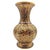 Mid 20th Century Thai Benjarong 22k Gold Enamel Floral Vase 8" For Sale - Image 5 of 13