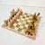 1970s Vintage Italian Mediterranean Hand Carved Pink Marble & Sage Onyx Chess Set - 33 Pieces For Sale - Image 10 of 16