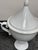 White Bassett Furniture Imax Large White Ceramic Lidded Urn For Sale - Image 8 of 12