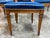 Blue Heritage Neoclassical Blue Velvet Dining Chairs, Set of Six For Sale - Image 8 of 12