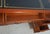 Reprodux English Style Leather Top Yew Wood Desk For Sale - Image 4 of 18